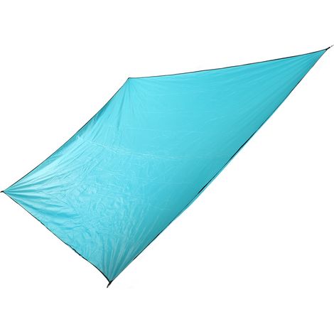 Rideau pare-soleil UV rectangulaire bleu lac pour terrasse, jardin, piscine, cour, porche (1/5)
