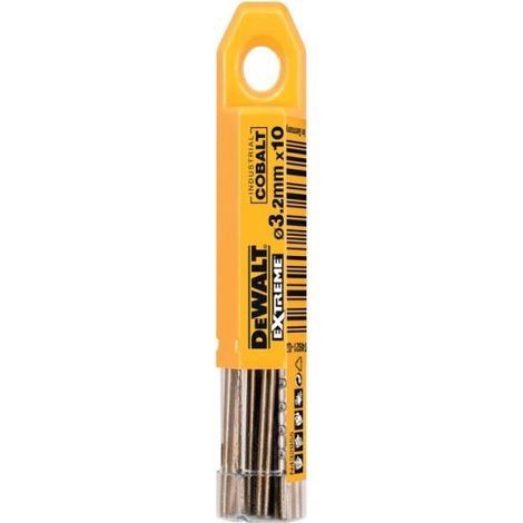 DEWALT FORET MÉTAL HSS-CO 3.5MM 10 PIÈCES - DT4923-QZ (1/5)