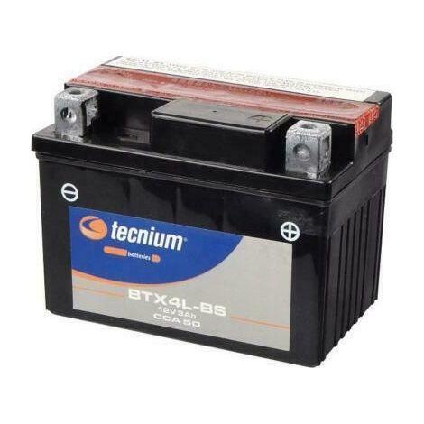 BATTERIA TECNIUM BTX4L-BS 12V 3AH COMPATIBILE CON YTX4L-BS
