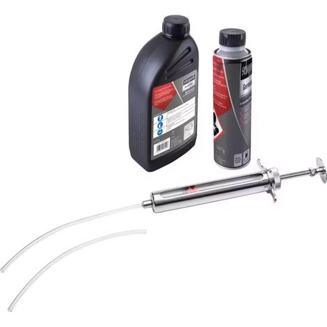 Wartungsset 4-Takt Motoren Öl 10W40 5-tlg Scheppach 7911200721