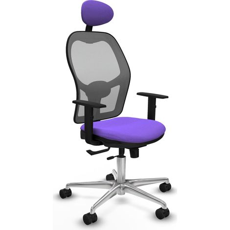 Silla de oficina piqueras y crespo Jorquera negro espuma alta densidad (1/2)