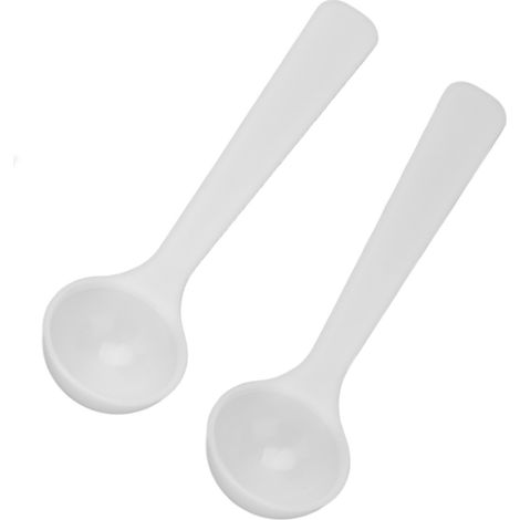 Packung mit 100 Gartenmesslöffeln (2 ml), Pulverlöffeln (1 g), Düngeschaufeln (100 Stück pro Packung) (1/5)