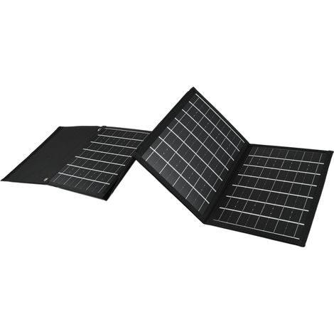 Sac pliable à panneau solaire 30 W, double sortie USB + CC, chargeur solaire portable et pliable pour activités de plein air : randonnée, escalade, camping et pique-nique.