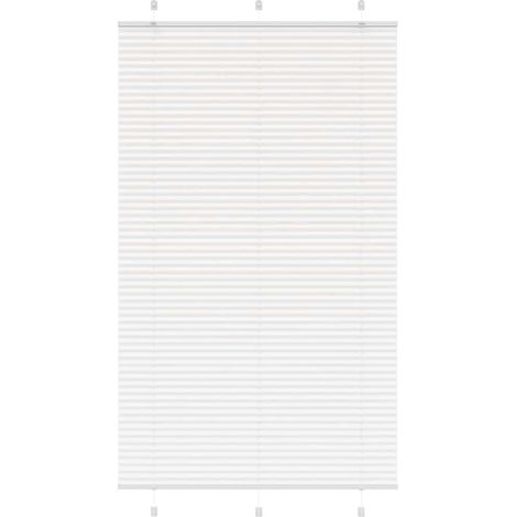 Estor Plisado blanco 120x200 cm Tela Ancho 119,4 cm Poliéster vidaXL