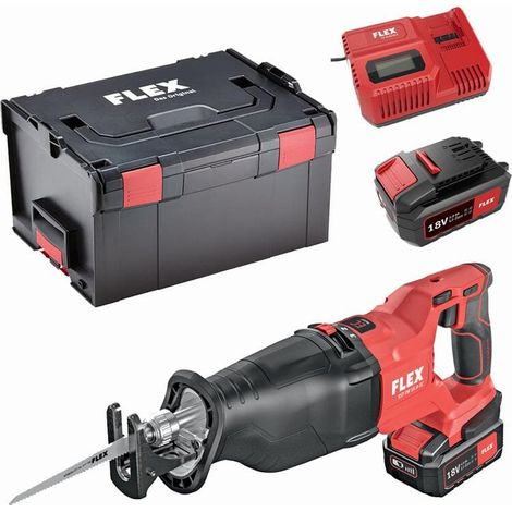Pendel-Säbelsäge FLEX 18V RSP DW 18.0-EC/5.0 - im Koffer 2 Akkus + Ladegerät - 469084 (1/5)