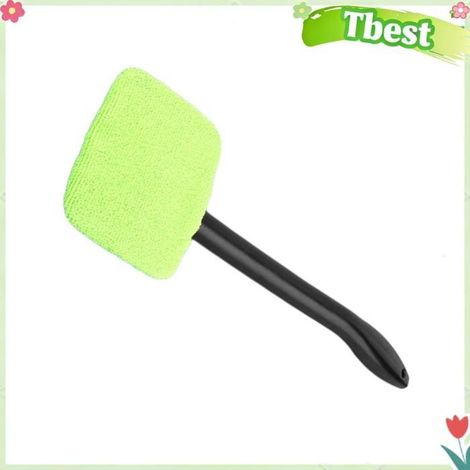 Nettoyant, dépoussiérage de brouillard brosse de lavage de vitres de voiture essuie-glace multifonctionnel à long manche pour le (1/4)