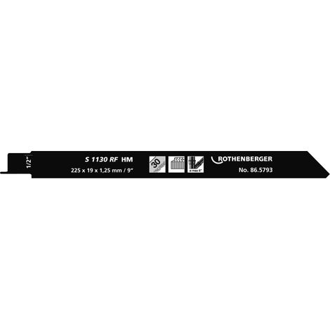 ROTHENBERGER Hoja de sierra universal, 225x20x1,5 (paquete de 5) - 865793 (1/2)