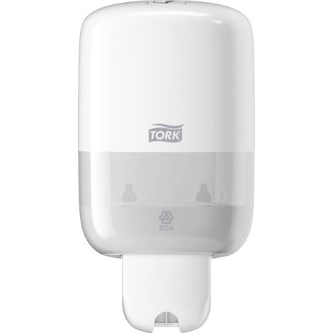 Mini-distributeur de savon Tork S2 blanc l 112 x H 206 x P 144 mm (1/5)