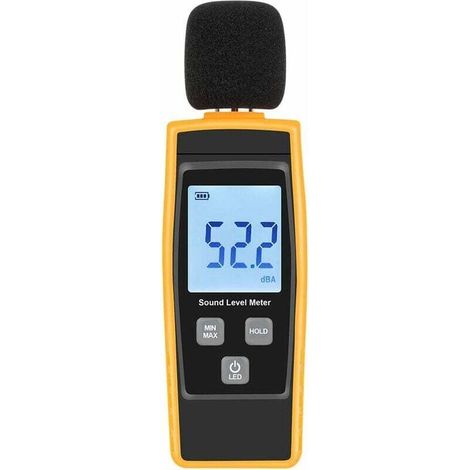 V·RESOURCING 30130 dB Manual Noise Level Tester Decibel Noise Measurement with Backlit Digital LCD Display for Indoor/Outdoor Use [Max/Min/Hand Function] (1/5)
