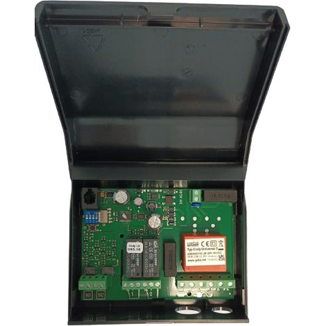 Geba – Clavier à code électronique pour rideaux et grilles métalliques – Alimentation 230V – IP65 – 50 codes utilisateurs – Coffret logique inclus (1/3)