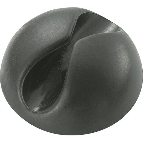 Support de câble Plage de Ø du faisceau: 9 mm (max) TRU COMPONENTS SWC-10BK/4P 542250 noir 1 pc(s) S811501 (1/2)
