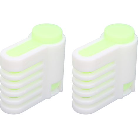 Lot 2 Pièces Guide Coupe Gâteau Pain Multi-Fonctionnel DIY Accessoire Cuisine Vert 52036A (1/5)
