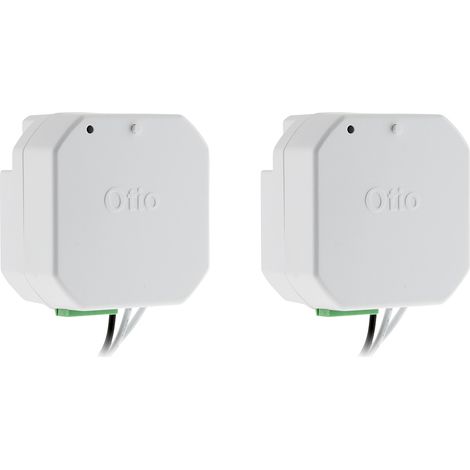 Lot de 2 modules récepteurs encastrables volets roulants - Otio (1/5)