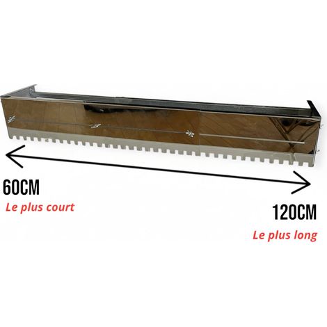 Tire-Colle Réglable 60 à 120 cm Pose Rapide & Homogène pour Grands Formats Dents-Carrés (1/4)