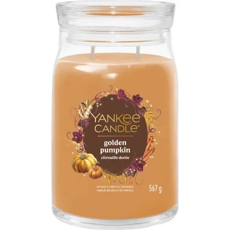 Candela Yankee Candle Golden Pumpkin 567g (1/2)