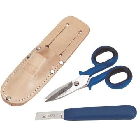 Tijera elec navaja jgo kit alyco