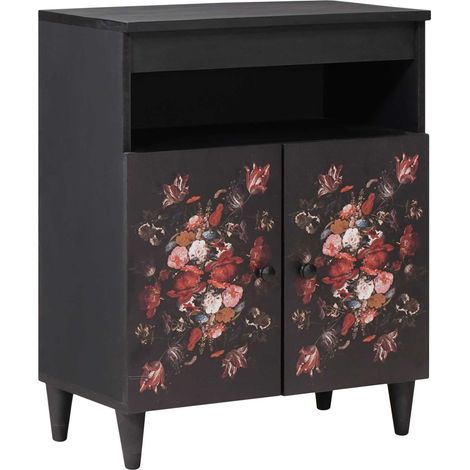vidaXL  Storage Cabinets  Multicolour 60 x 33.5 x 75 cm Solid Mango Wood