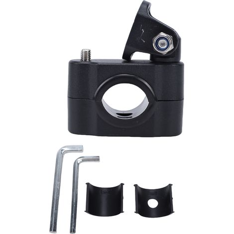 Support de Projecteur de Moto, Pince de Tube de Lumière Réglable à 360 Degrés en Alliage d'aluminium pour Cages à Roulettes ATV UTV de 0,7 à 1,25 Pouces (1/5)