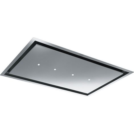 Roblin – Hotte décorative murale 90 cm – Débit 839 m3/h – Niveau sonore 66 dB(A) – 4 LED – Filtres inox – Commande électronique 9 vitesses (1/7)