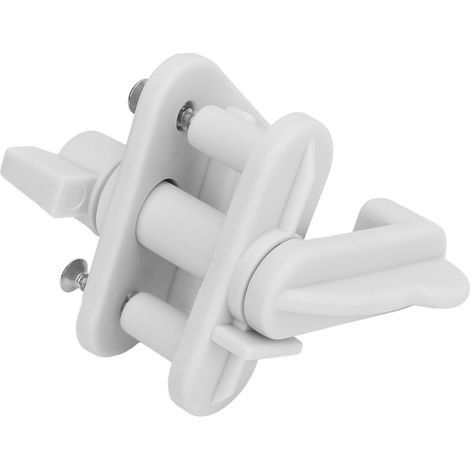 Verrou de porte de ponton robuste et silencieux, haute résistance, pour cadres carrés de 1 pouce et 1-1/4 pouce (1/5)