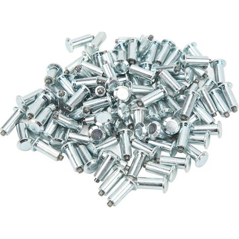 Lot de 100 goujons de roue galvanisés antidérapants à forte adhérence pour voiture camion chariot élévateur véhicule tout-terrain (1/5)