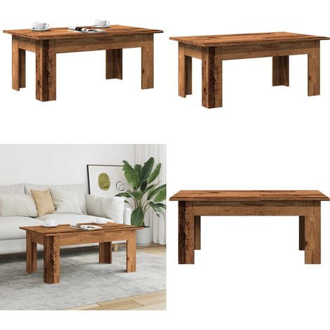 vidaXL Couchtisch Altholz-Optik 100x60x42 cm Holzwerkstoff (1/5)