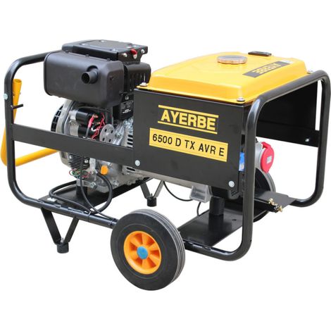 AYERBE - 5418585 - Generador 6500 D MN AVR con Arranque Eléctrico Motor YANMAR (1/4)