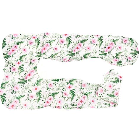 Fodera per cuscino di gravidanza BabyUniverse, tipo U, 100% cotone - Colore: Giardino (1/4)
