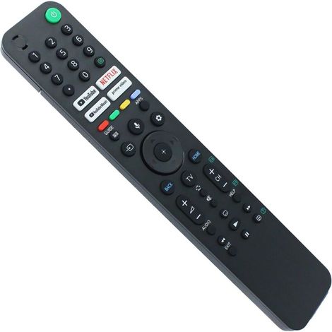 Telecomando vocale intelligente universale per TV Sony 4K/8K HD – Compatibile con modelli KD-65X80J e KD-75X80J – Controllo vocale a mani libere, IR/RF, compatibile con Alexa e Google Assistant
