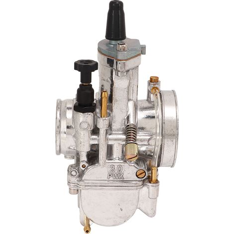 Carburateur PWK 30 mm pour moto, en métal antirouille et robuste, compatible avec les moteurs de 50 à 250 cm³. (1/5)