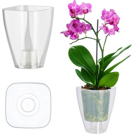 Housse de Pot de Fleurs, Design Élégant, Compatibilité Universelle, BLANC, Petit-b (1/2)
