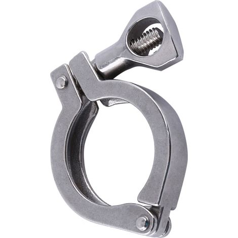 Hochleistungsfähige 1,5-Zoll-Tri-Clamp-Schlauchschelle aus Edelstahl (50,5 mm Tri-Clamp-Klemmring)
