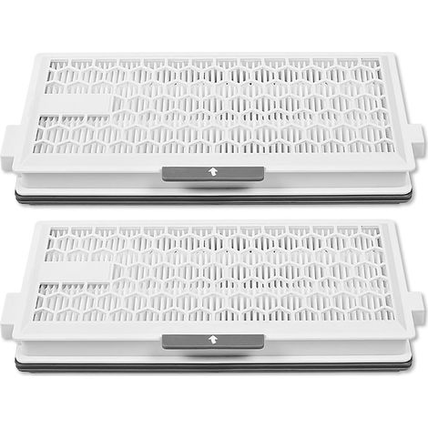 2 - Filtre Aspirateur - Filtre HEPA - Compatible Miele Complete C3 C2 Compact C1 C2 - Filtration Allergènes Et Poussière - Pour Familles Et Animaux - Blanc - 20x15x5cm (1/5)