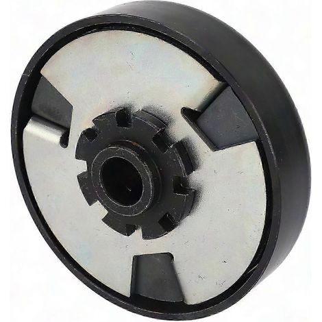 Embrayage centrifuge 5/8in alésage 10 dents, robuste pour kart, chaîne 40/41/420, moteur 6,5CV, usage intensif (1/5)