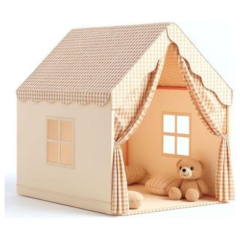 Tente de Jeu Enfants,Tente pour Tout pour l'intérieur l'extérieur - Grande Maison de Jouets pour Les Anniversaires de garçons et de Filles, Château de Princesse Tente pour (1/5)