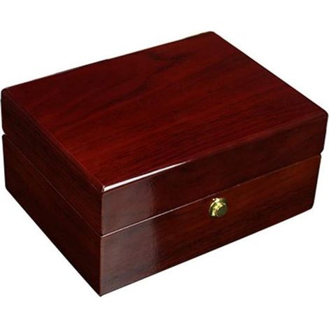 Scatola in legno per un orologio con cuscino removibile. (1/5)