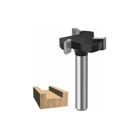 QORVA-Fraise de surface CNC avec queue de 6 mm, fraises en carbure de tungstène pour le travail du bois. (1/5)