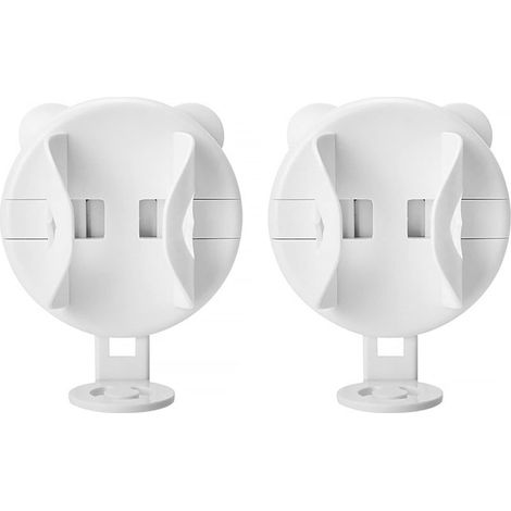 2 Support de Brosse à Dents électrique, 2 pièces Porte-Brosse à Dents électrique Mural Porte-Brosse à Dents Adhésif Peu Encombrant pour Rester au Sec, Organisateur de Brosse à Dents (1/4)