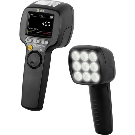 PCE Instruments Digital Stroboskop PCE-DSX 10 60 … 999999 U/min Lichtquelle 9 LED´s 1500lxIP20 (1/5)