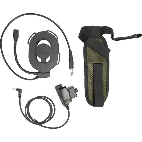 Zweiwege-Funkkopfhörer vom Typ U94 mit Geräuschunterdrückung für militärische Outdoor-Aktivitäten (schwarz) (1/5)
