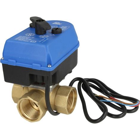 Vanne de commutation UV3 + servomoteur DN 25 pour SolexMaxi