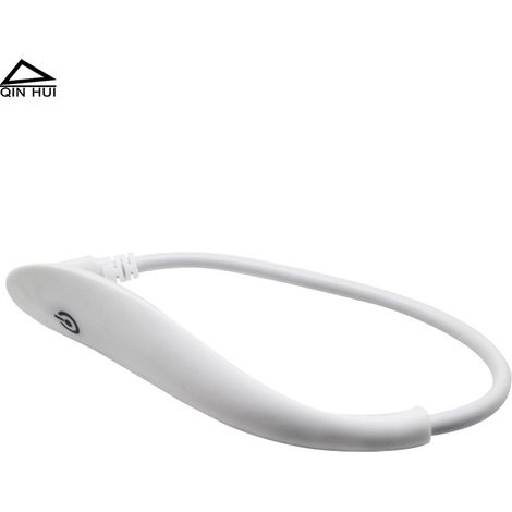 Tragbare USB-LED-Schreibtischlampe, Computertastaturlampe, kleines Nachtlicht, das an einen externen Batterieanschluss angeschlossen wird. (1/4)