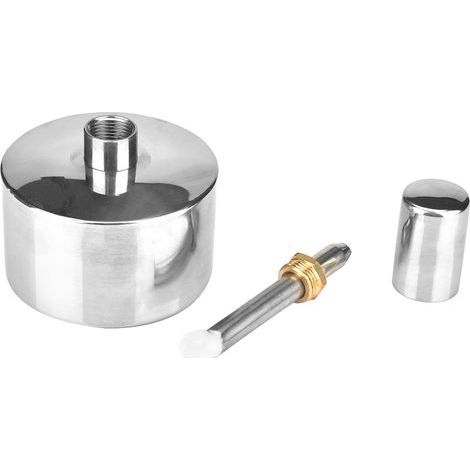 400ml Stainless Steel Thickened Alcohol Burner with Screw and Wick Chemistry Dental Lad Lamp (1/5)