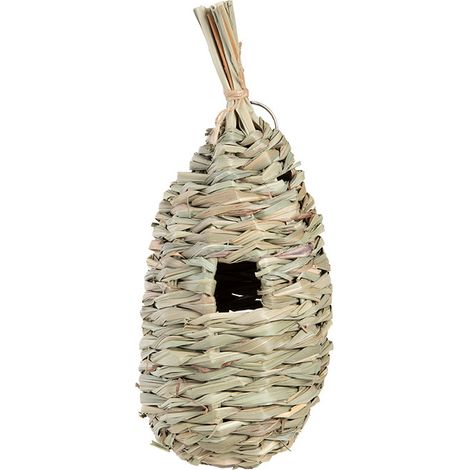 Nichoir poche mésange bleue - 11,8 x 11,8 x 28,8 cm - Beige - Livraison gratuite (1/5)