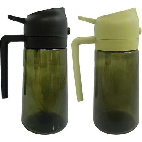 470ml 2 pouces 1 olive huile sprayers et distributeur bouteille pour cuisson friteuse à air bbq pour huile et vinegar (1/5)