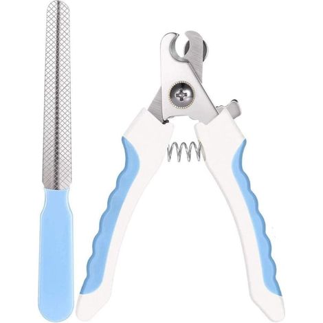 Coupe-ongles pour chiens avec réglage rapide et verrouillage de sécurité pour une coupe professionnelle des ongles des chiens de grandes et moyennes races. (1/5)