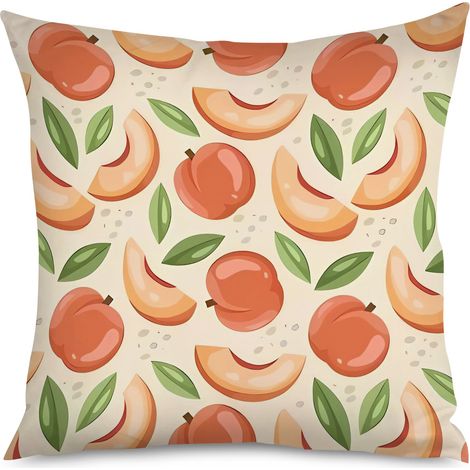 Housse de Housse Coussin Imprimé Pêche Moderne (1/5)