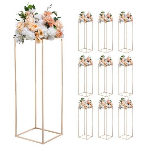Support Fleur Mariage Colonne Lot de 10 Support Fleur Centre (1/5)