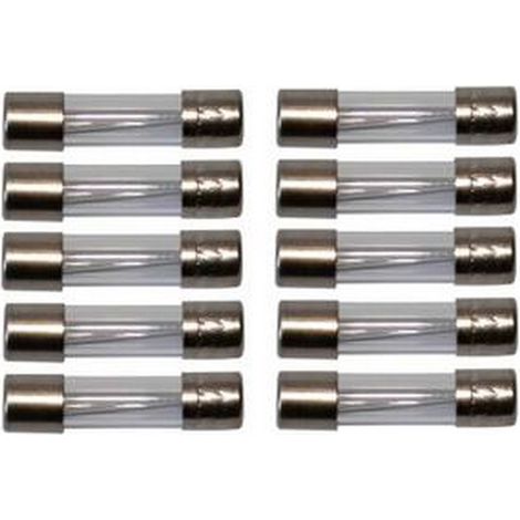 Abi HV1381 – Satz mit 10 Sicherungen 6,35 x 32, 2 A, schnell