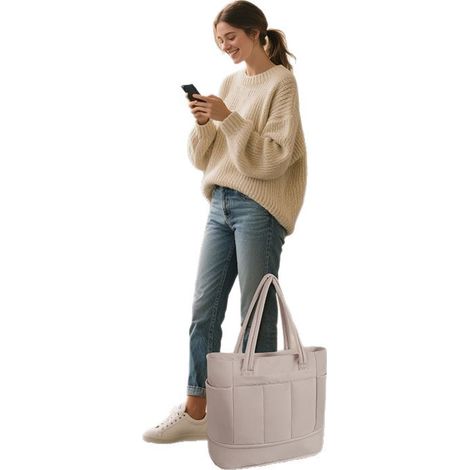 Sac fourre tout extensible grande capacité, léger et portable idéal pour le yoga les voyages. (1/5)